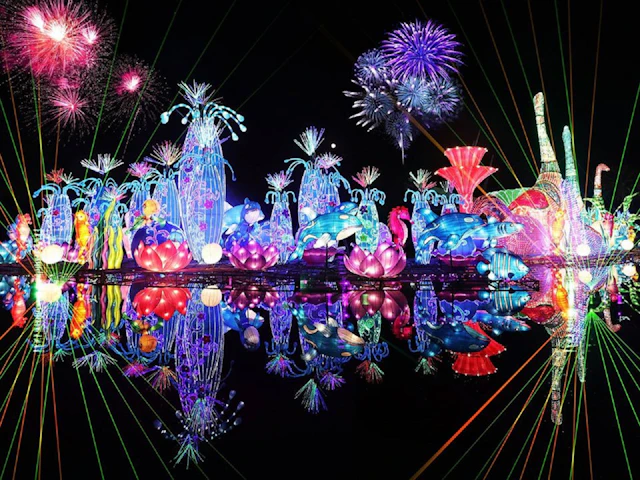Dubai Garden Glow ticket visit photo