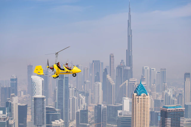 Dubai Gyrocopter Flight ticket visit photo